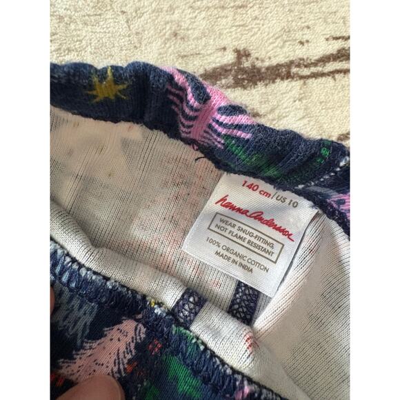 Hanna Andersson PJ Bottoms Pants Christmas Tree 160 cm - Picture 2 of 5